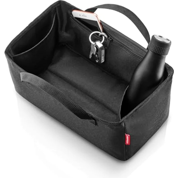 REISENTHEL® Einkaufskorb organizer black, Organizer für Shopper, wasserabweisend, 8l – Bild 1