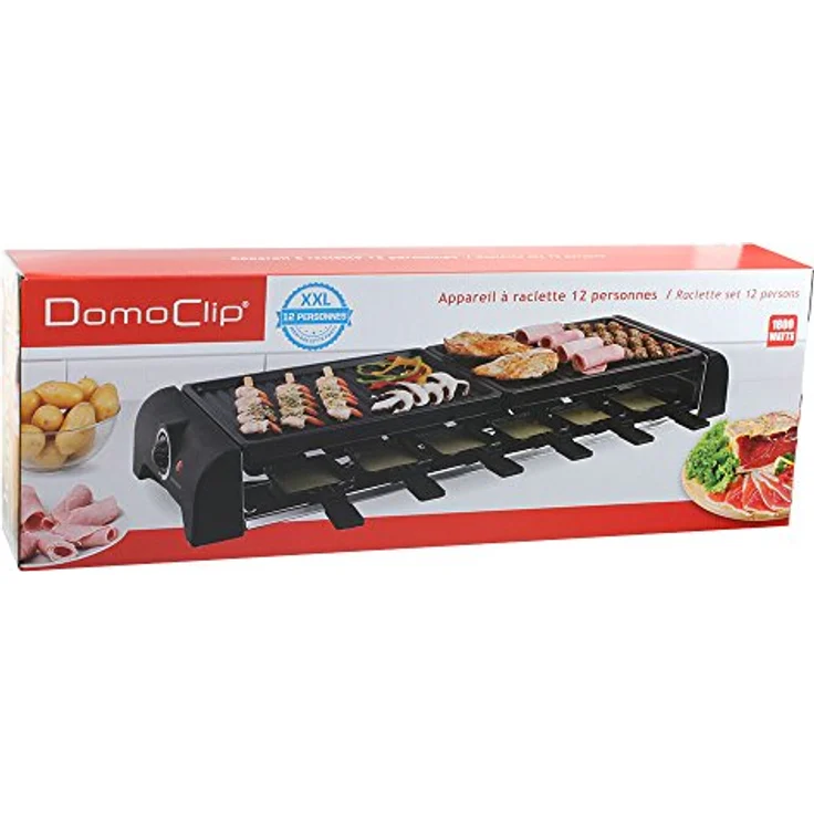 DomoClip Raclette-Grill Raclette-Party-Set 12 Personen DOC185 – Bild 4