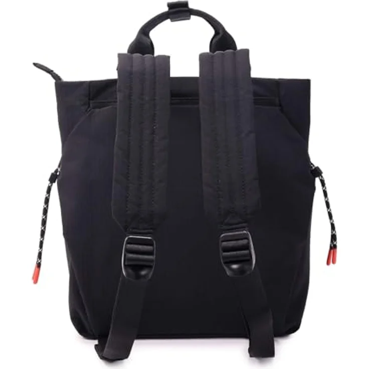 Hedgren String Norio City Rucksack, 31 cm, schwarz, 100% Polyester, kompakt und leicht – Bild 4