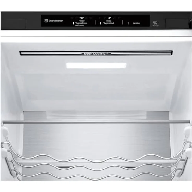 LG GBV7280BEV, Klasse B, 387 L, Kühl-/ Gefrierkombination mit Innendisplay, Frische Features, DoorCooling+, Variables Ablagefach für XXL-Stauraum, 59,5 x 67,6 x 203 cm ꟷ Essence Black Steel – Bild 5