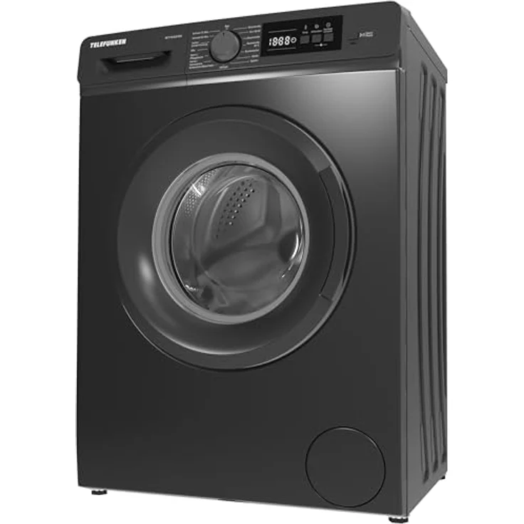 Telefunken W714AS1DI, Waschmaschine 7kg Frontlader mit 1400 U/Min, Inverter Motor, AquaStop, Schontrommel, dark inox – Bild 14