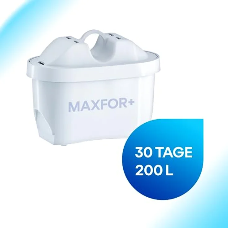 AQUAPHOR MAXFOR+ Pack 3 Wasserfilterkartusche-gegen Kalk, Chlor & weitere unerwünschte Stoffe, Mit patentiertem AQUALEN, Weiß, 200 l – Bild 3
