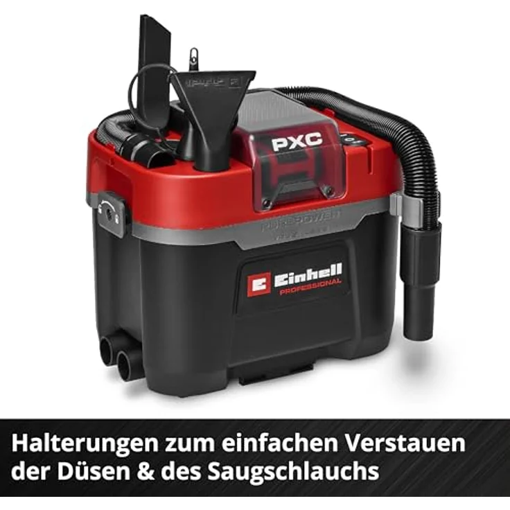 Einhell Professional TP-VC 18/10 Li BL L-Solo, Akku-Nass-/Trockensauger mit 10l Staubklasse L, bürstenlosem Motor und 2 Saugmodi – Bild 12
