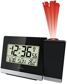 Technoline WT 536 Projektionswecker, Funkuhr, schwarz