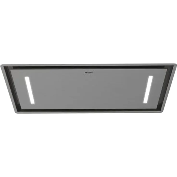 Haier HACI100RCS6X Deckenhaube, 100 cm Edelstahl, Abluft- und Umluftbetrieb, 4 Leistungsstufen, Fernbedienung, LED Beleuchtung