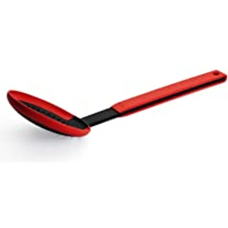 Cook !t, Skim-!t, Schaumlöffel mit Silikon eingefasstem Easy-Griff, 11 cm breit, 32 cm lang – Bild 2