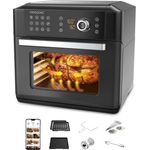 Proscenic T31 Heißluftfritteuse 15L, Heißluftbackofen Airfryer mit 12 Programmen, Online-Rezepte auf Deutsch, BPA & PFOA Frei