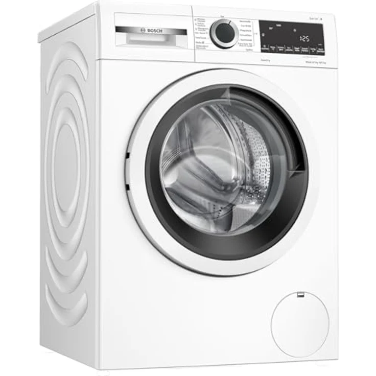 Bosch WNA13441, Waschtrockner, Energieeffizienzklasse E, Standgerät, Breite 60 cm, Geräuschemissionsklasse A, AutoDry, IronAssist, EcoSilenceDrive – Bild 8