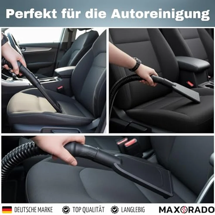 Maxorado Staubsauger Saugdüse für Auto und Zuhause, kompatibel mit Kärcher, Bosch, Siemens, Miele, 32mm/35mm – Bild 4