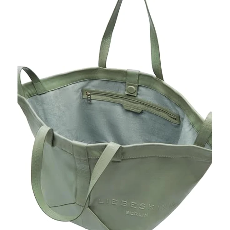 Liebeskind Berlin Shopper Elvira 2144218, edler Shopper aus Lammleder, schwarz – Bild 3