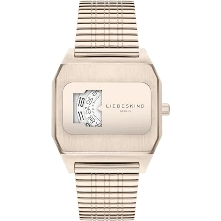 Liebeskind Damen Analog Quarz Uhr mit Edelstahl Armband LT-0392-MQ – Bild 1
