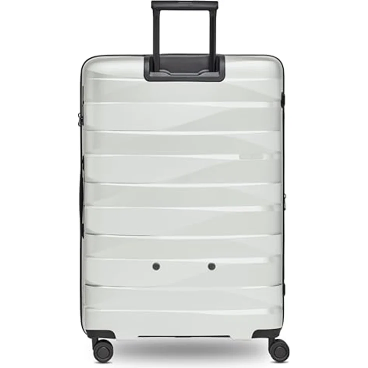 Bergpfeil Großer Hartschalen Check-in Koffer |Trolley erweiterbar 52 x 32 x 75 cm aus Polypropylen-Material | Unisex Koffer 4,3 kg | Doppelrollen & TSA-Schloss (Travel) – Bild 3