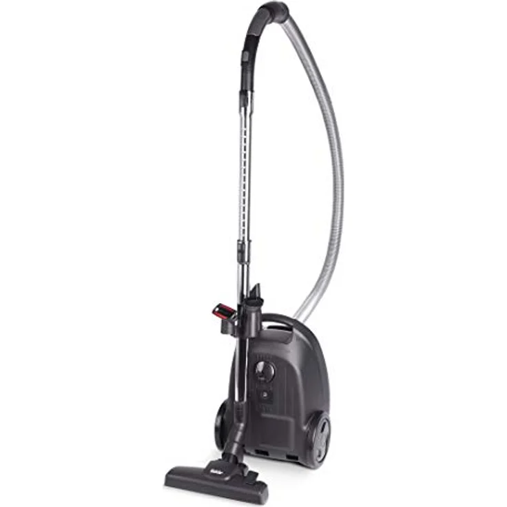 Fakir 3843003 Red Vac Power Bodenstaubsauger, mit Beutel 700 Watt, rot schwarz – Bild 3