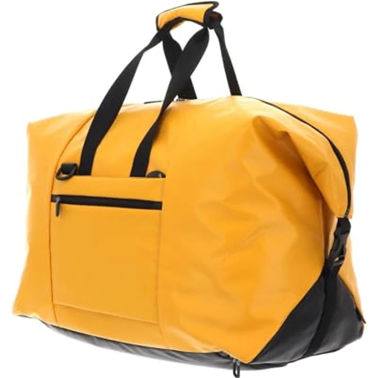 Mandarina Duck Eco Coated Weekender Reisetasche 54 cm, duck gelb, 100% Polyester, 54 x 25 x 32 cm – Bild 4