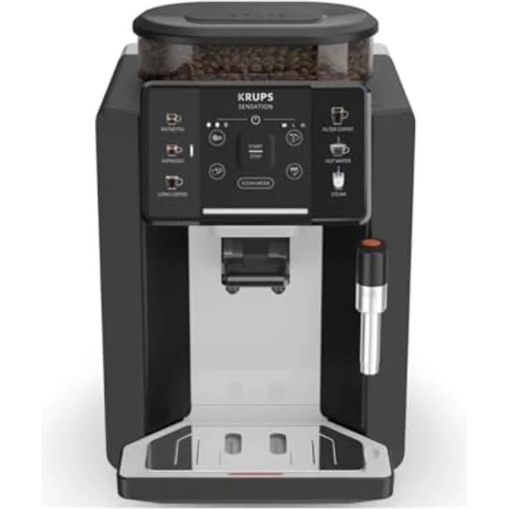 Krups Kaffeemaschine Sensation EA910A10, Kaffeevollautomat, Schwarz – Bild 2