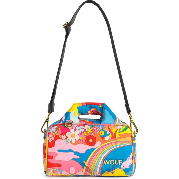 Wouf Studio Handtasche, Damen, 20 cm, Mehrfarbig
