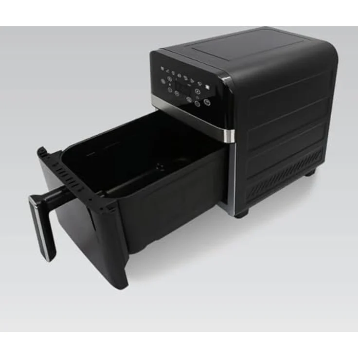 Feel Maestro MR-759 Heißluftfritteuse, 1900 W, 9 l, schwarz, kompakt und leistungsstark – Bild 4