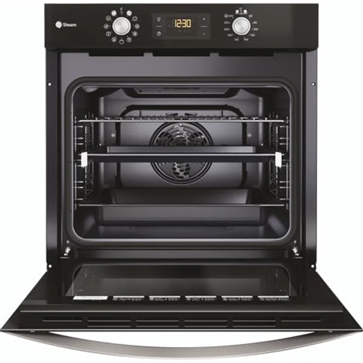 Privileg PBWK3 JH8S BLG Einbau-Backofen mit Hydrolyse und Dampffunktionen, 71 l, CLICK und CLEAN, Multi-Level-Kochen, Pizzafunktion, Freasy Cook – Bild 2