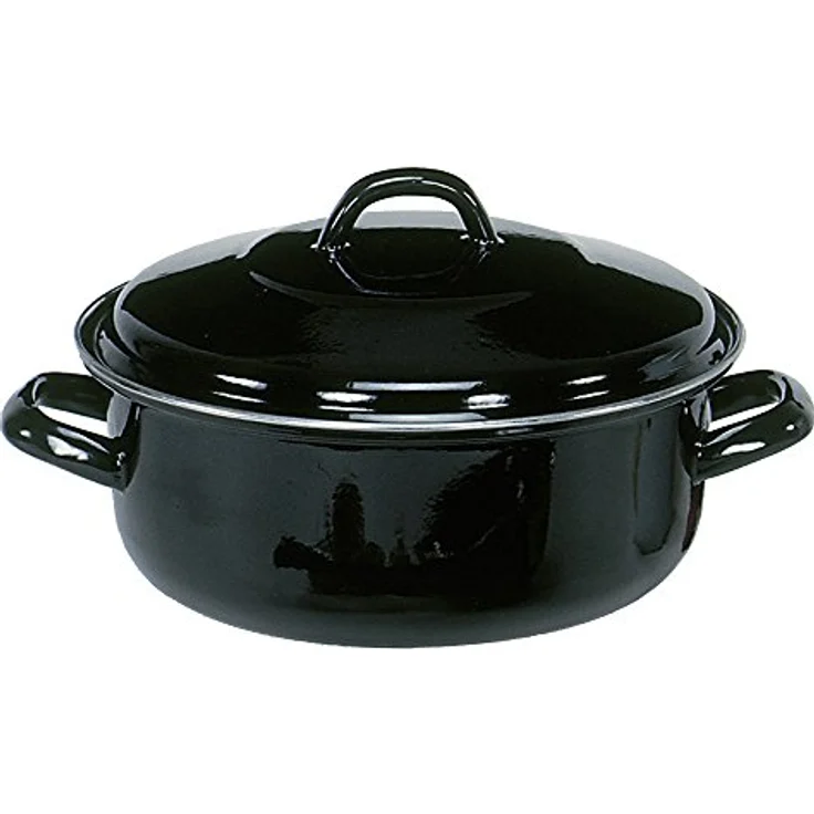Krüger Karl Kölner Bräter 18 cm Nostalgie, Aluminium, Schwarz – Bild 2