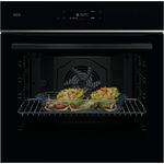 AEG Serie 7000 TE7AB63FSB Einbaubackofen, groß mit Aqua-Reinigungsfunktion, Schwarz, Versandkostenfrei