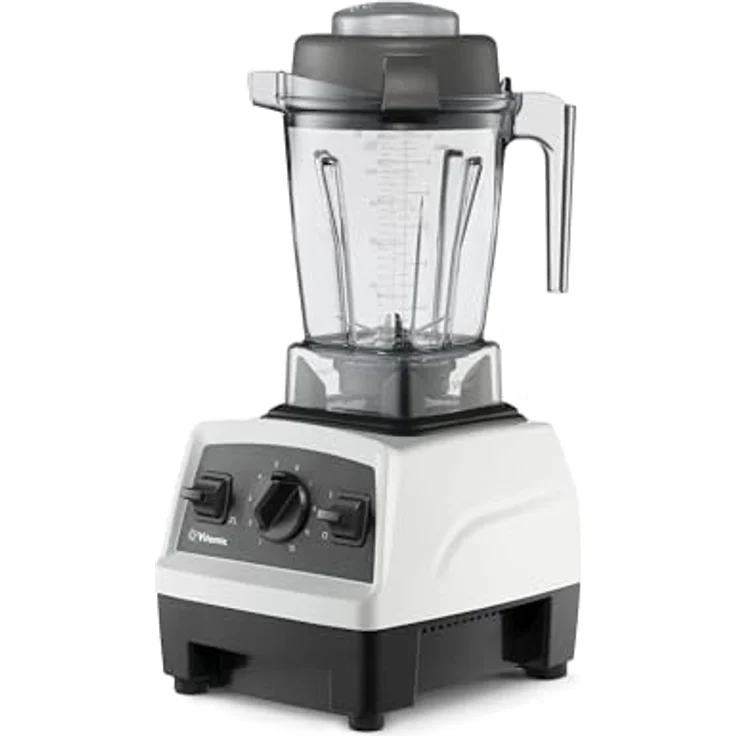 Vitamix E310 Explorian Mixer, 1,4-Liter BPA-freier Behälter, variable Geschwindigkeitsregelung, selbstreinigend, weiß – Bild 4