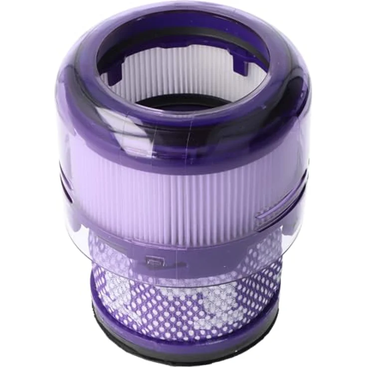 AccuCell Saugroboter Zubehör-Set Filter passend für Dyson SV19 Omni-Glide, HEPA, 8,2cm x 10,3cm, lila, ersetzt 965241-01 – Bild 5