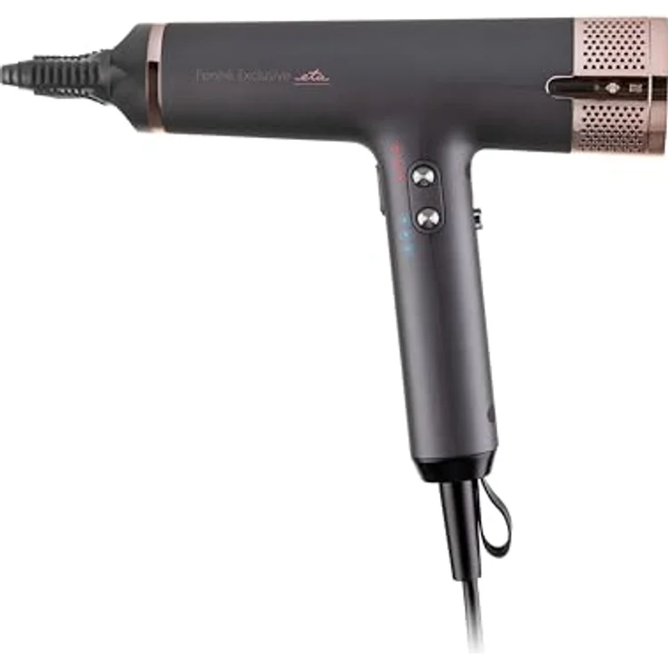 ETA Haartrockner Fenité Exclusive, 1.600 W mit 4 Geschwindigkeiten, 3 Temperatureinstellungen, Kaltluftfunktion, Diffusor, Ionisation, digitaler bürstenloser Motor, silencer technologie – Bild 3