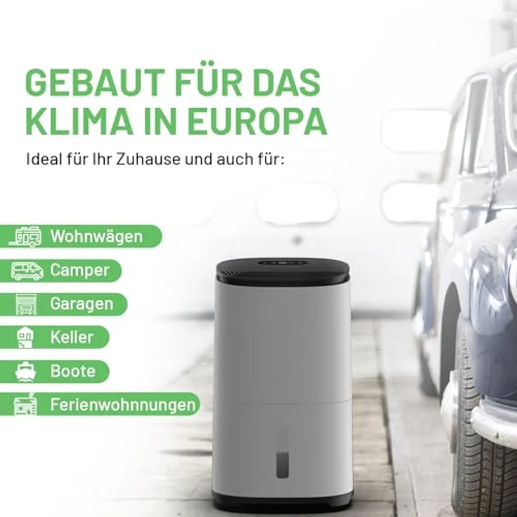 Meaco Luftreiniger MeacoDry Arete One 12L Luftentfeuchter & Luftreiniger Kombigerät, für 60 m² Räume, - extrem leise und außergewöhnlich energieeffizient – Bild 6