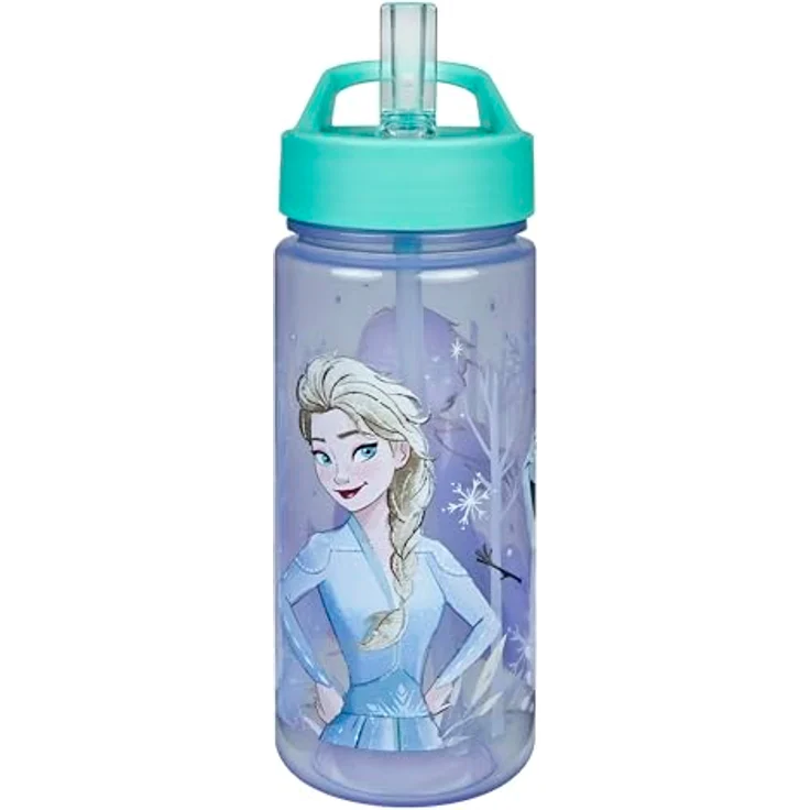 UNDERCOVER Trinkflasche Die Eiskönigin, 500 ml, BPA-frei, für Kinder ab 3 Jahren – Bild 1