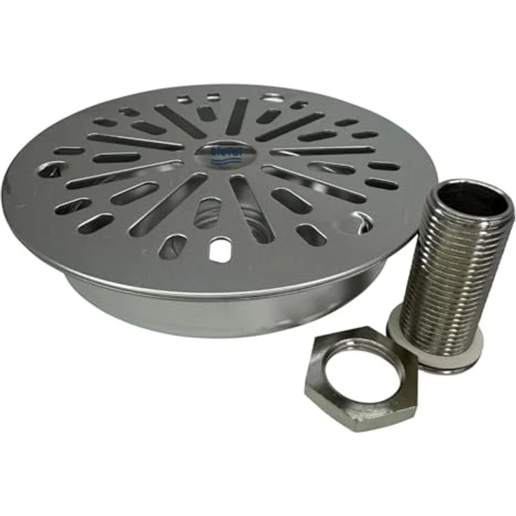 BieTal® Tropfschale Tropfkasten Edelstahl rund 13,2cm mit Lochplatte, Barzubehör – Bild 3
