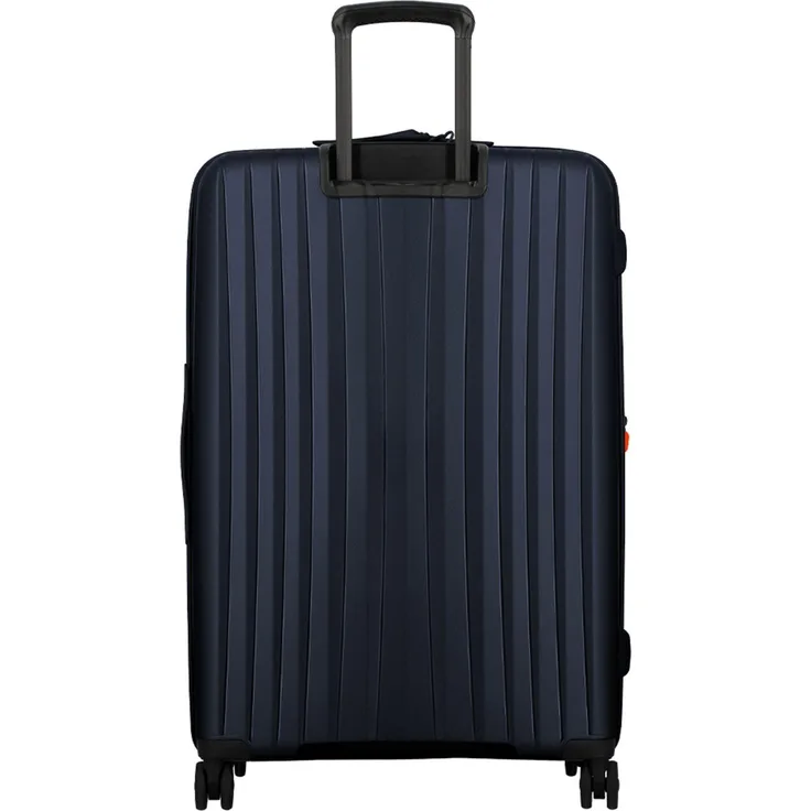 Jump Enais 75 cm Trolley, Hartschalenkoffer mit 4 Rollen und Dehnfalte, Blau, 99 l