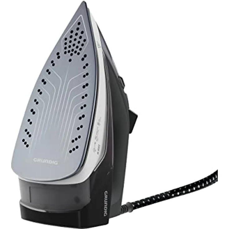 Grundig SI 4850 Dampfbügeleisen, Grau-Weiß-Violett – Bild 3