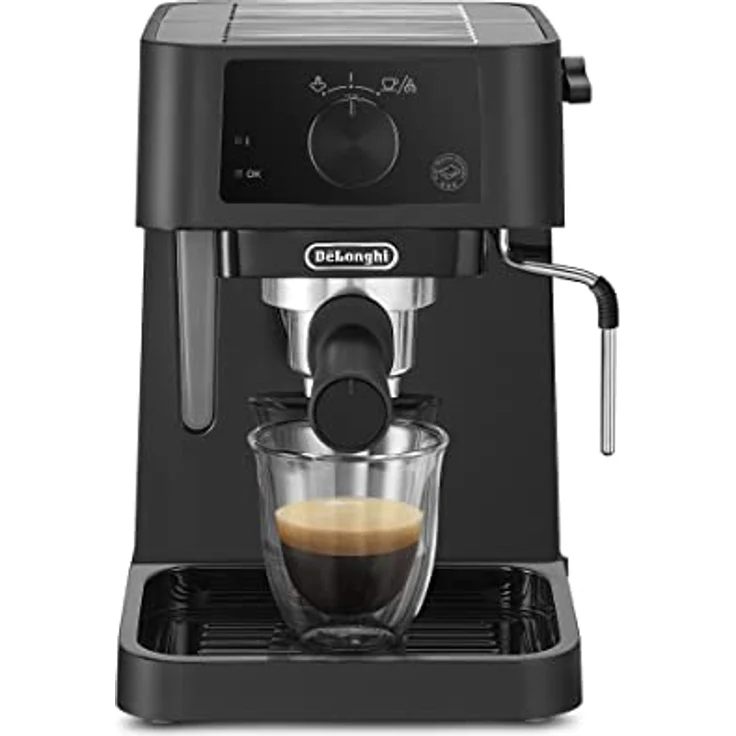 De'Longhi Stilosa Advanced EC235.BK Kaffeemaschine mit 15 bar Druck, 1100 W, 1 l, Schwarz – Bild 3