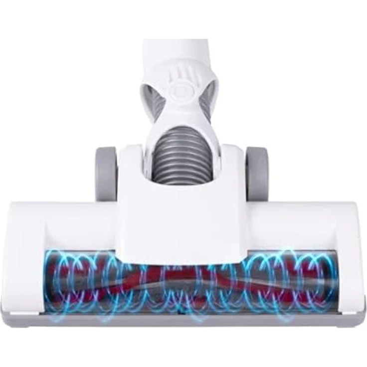 Dirt Devil 2-in-1 Akku Staubsauger - DD9002 - 150W - Hand- und Stielstaubsauger - Inklusive Kombibürste und Düse - Akkulaufzeit bis zu 30 minuten uten - 2 Einstellungen - Weiß/Rot – Bild 3