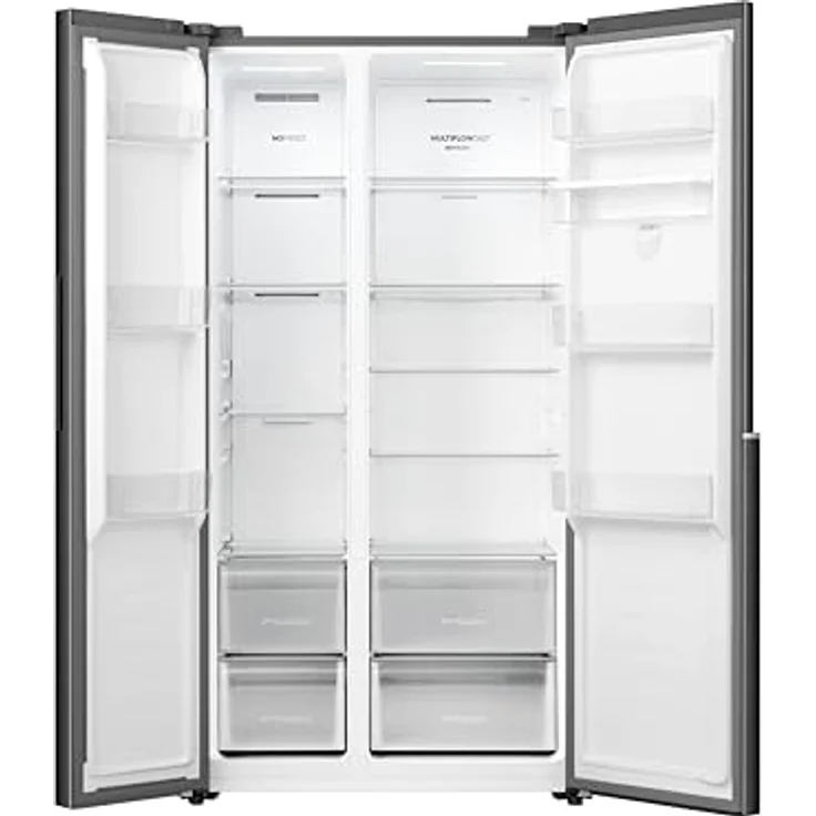 Gorenje NRS917E41BXWD R, Freistehender Side-by-Side Kühlschrank mit 347 l Kühl- und 197 l Gefriervolumen, Schwarz, LED-Display, 2 Türen, akustisches Warnsignal – Bild 14