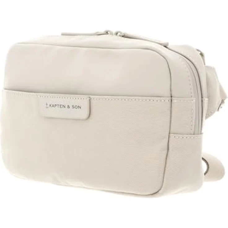 Kapten & Son Bergen Gürteltasche 22 cm, beige aus 100% Polyester, kompakte Umhängetasche 22 cm x 5.5 cm x 15 cm – Bild 2