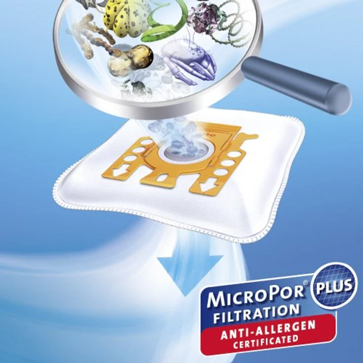Swirl Y 05 MP Staubsaugerbeutel Plus AirSpace, MicroPor Material, kompatibel mit AEG, Bestron, Bomann und weiteren Marken – Bild 2