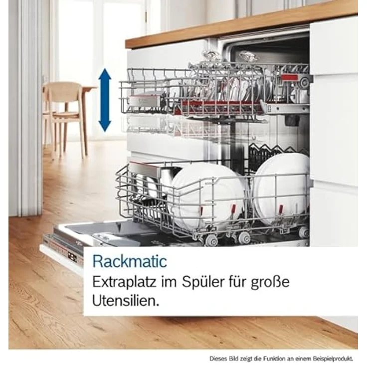 BOSCH SMV4HVX14E Serie 4 Geschirrspüler, vollintegrierbar, 598 mm breit, 46 dB(A), Energieeffizienzklasse C, mit VarioFlex-Körben und Home Connect-Funktion – Bild 5