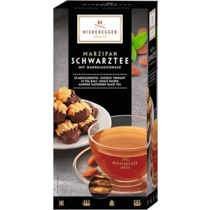 Niederegger Lübeck Marzipan Schwarztee