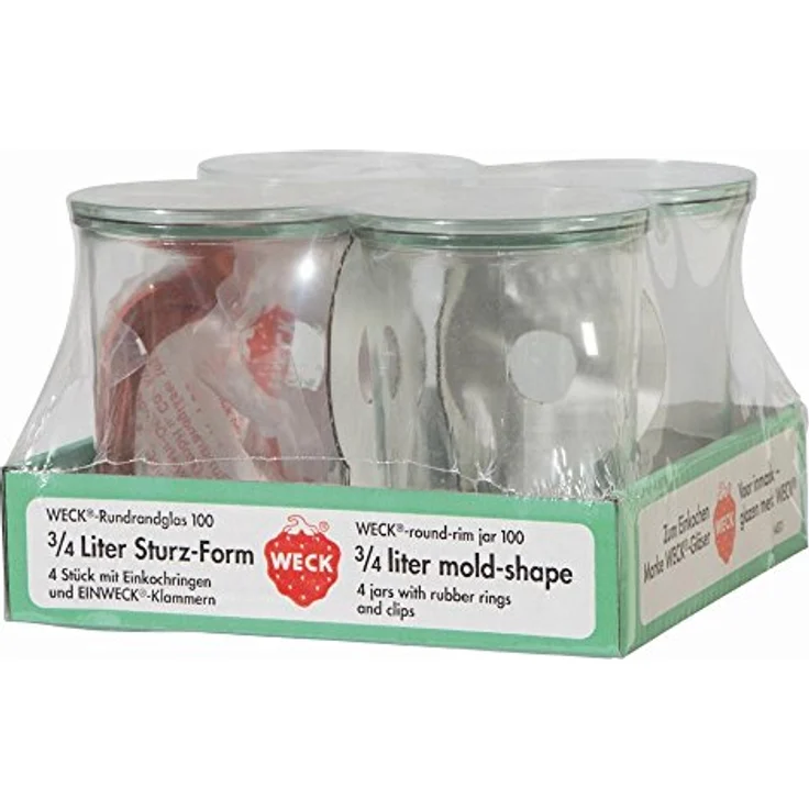 Weck 4er Set Sturzglas 0,75 l – Bild 3