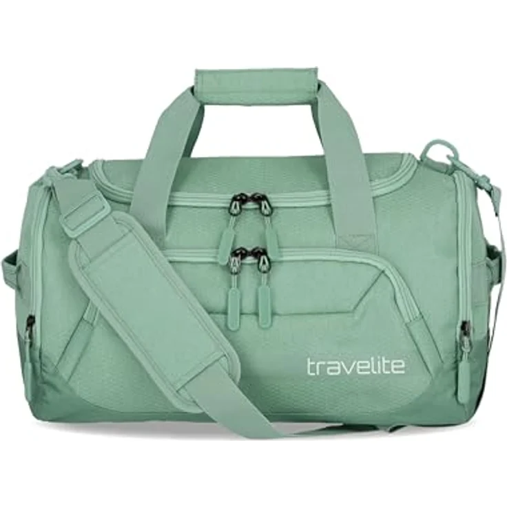 Travelite Kick Off Weekender Reisetasche S, 40 cm, grün, 100% Polyester, kompakt und praktisch – Bild 1