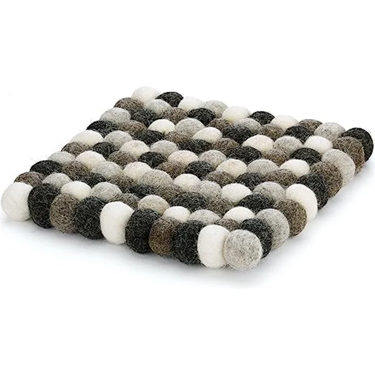 Cilio Untersetzer Lana Grigio Quadratisch – Bild 1