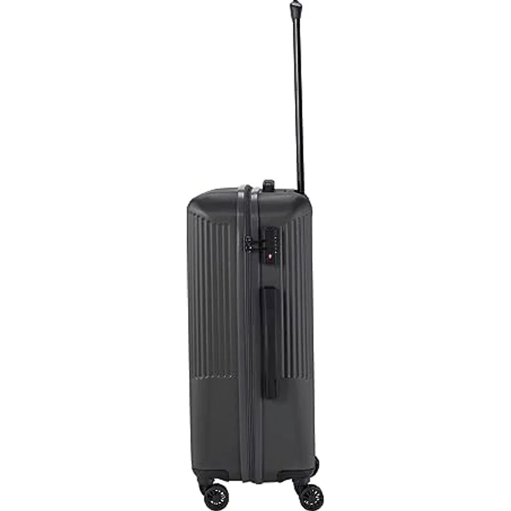 travelite 4-Rad Hartschalenkoffer mittelgroß 65 Liter, Gepäck Serie BALI: ABS Hartschalen Trolley mit TSA Kombinationsschloss, 67 cm – Bild 3