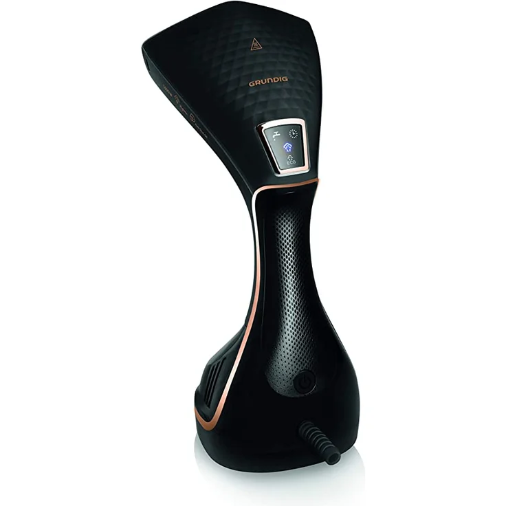 Grundig ST7950 Dampfbügelbürste Fashion Brush, Schwarz-Kupfer, Steamer – Bild 2