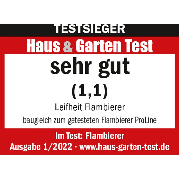 Leifheit Küchen Flambierer, einfach und sicher zu bedienender Gasbrenner, vielseitiger Bunsenbrenner gefüllt mit herkömmlichem Butangas, ProLine-Serie – Bild 3