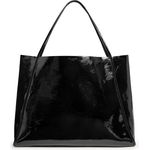 Ted Baker Brisaa Shopper Tasche, 45 cm, schwarz, aus 100% Polyurethan, 36 cm x 14.5 cm