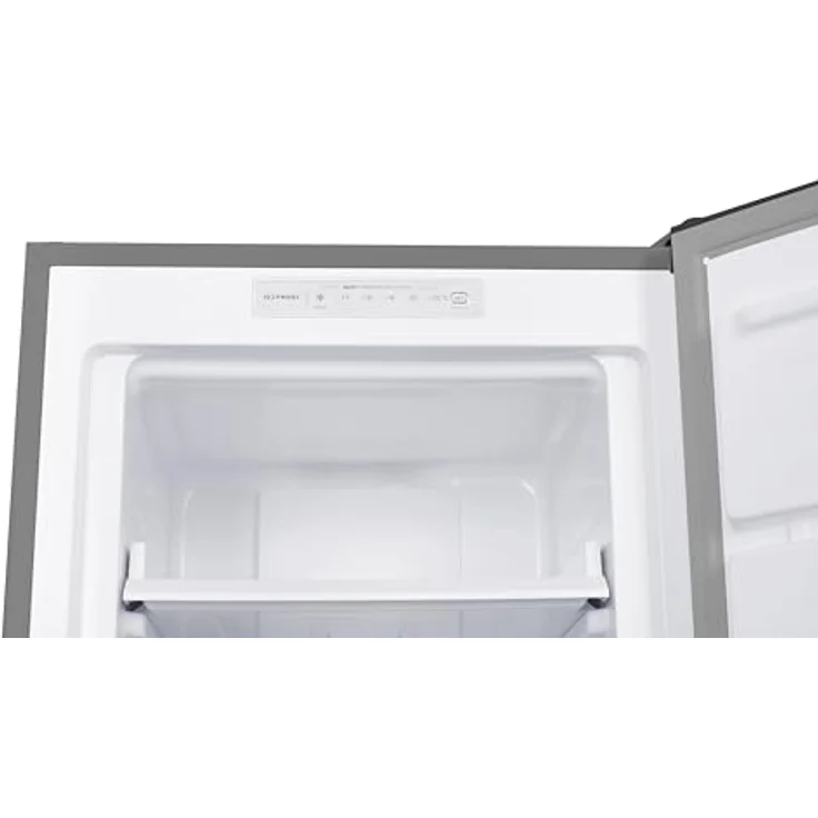 homeX FSN1611E-S Gefrierschrank No Frost, 161L Nutzinhalt, 4-Sterne Gefrierleistung, Super-Frost-Funktion, silber – Bild 9
