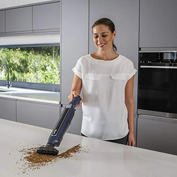 Shark WandVac-System: Kabelloser 2-in-1-Handstaubsauger [WV362EUT] mit Anti-Hair-Wrap-Technologie, Doppelakku, Modell für Haustierbesitzer, Königsblau – Bild 4