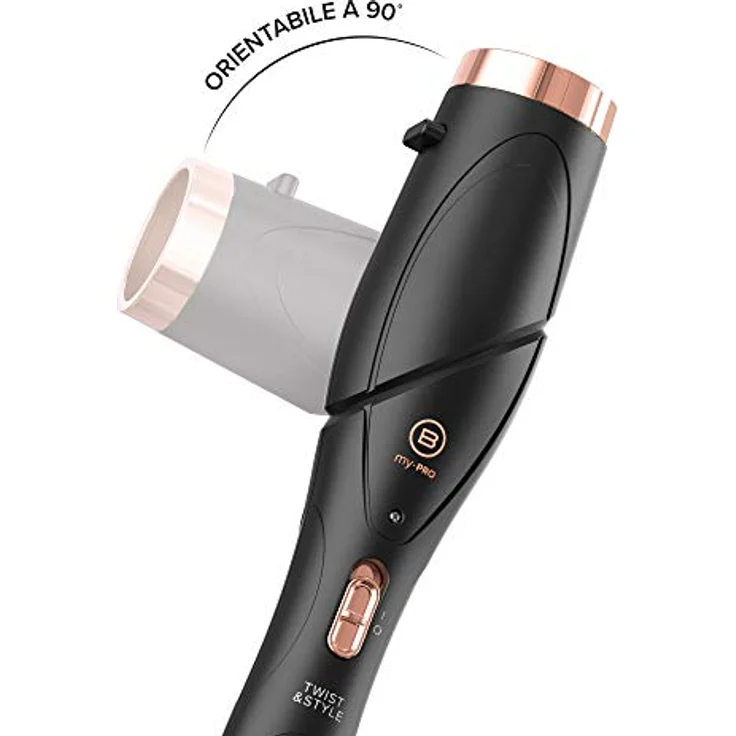 Bellissima My Pro Twist & Style GT22 100, Multifunktions-Haarstyler mit Zubehör für Wellen und Locken, automatische Temperatureinstellung, drehbar um 90°, Zubehör nicht enthalten – Bild 4