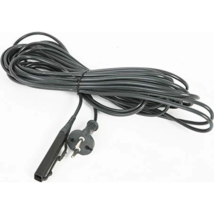 Kabel Stromkabel für Vorwerk Kobold 150 Staubsauger passend Länge 10m Dunkelgrau – Bild 1